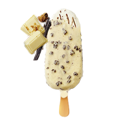 Bâtonnet Vanille Cookie Chocolat Blanc
