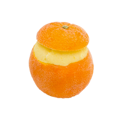Orange givrée